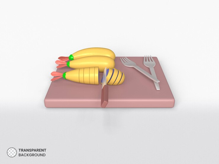 PSD illustrazione di rendering 3d isolata icona di cibo bento giapponese tradizionale