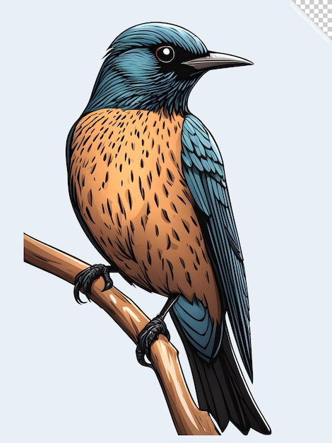 Illustrazione di Starling