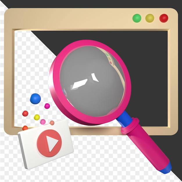 Illustrazioni di marketing 3D