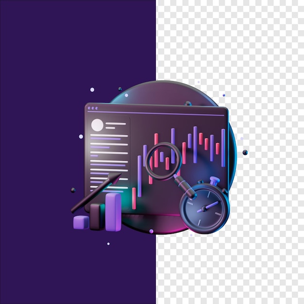 Ilustração 3D de alta resolução