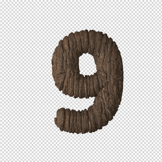 Ilustração 3D de design abstrato com fundo transparente