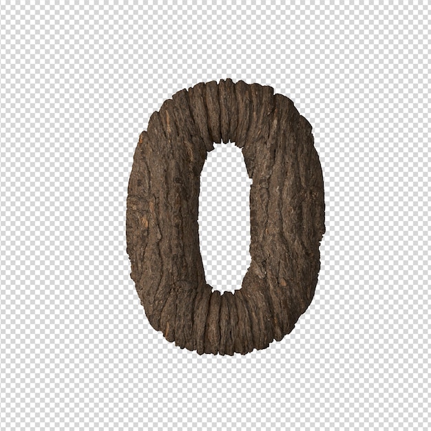 Ilustração 3D de design abstrato com fundo transparente
