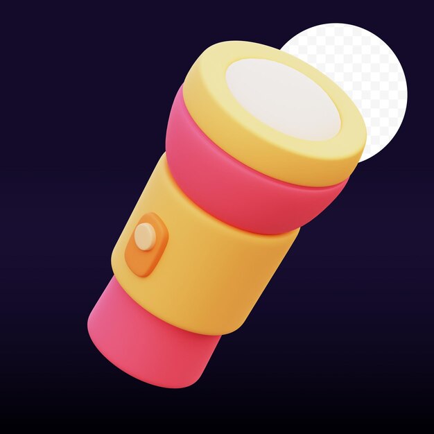 ilustração 3d de lanterna