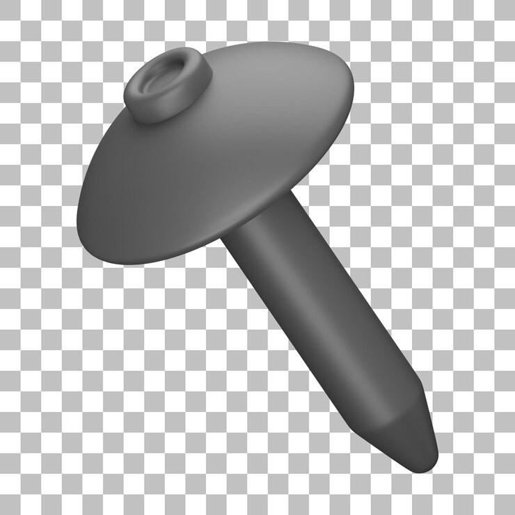 PSD ilustração 3d de unhas