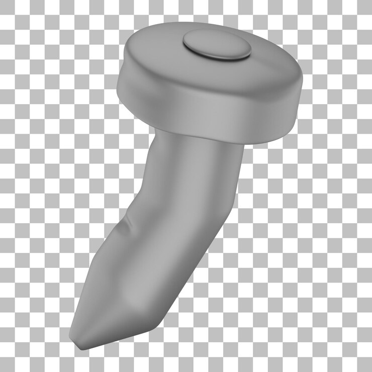 PSD ilustração 3d de unhas
