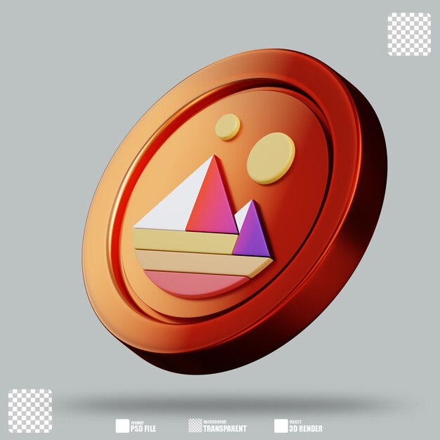 Ilustração 3D Decentraland 2