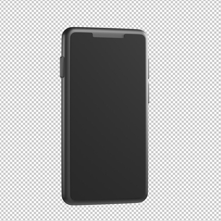 PSD ilustração 3d do dispositivo do telefone