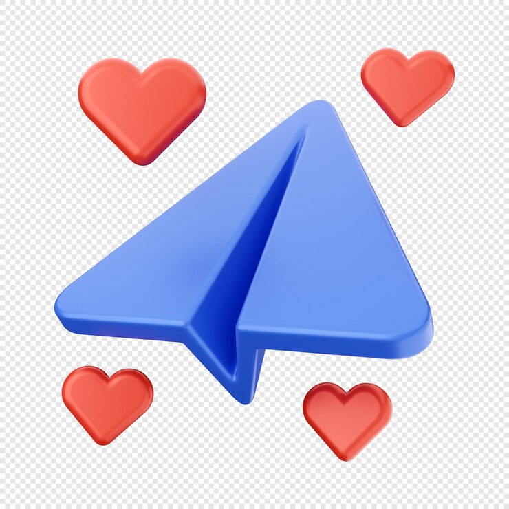 PSD ilustração 3d do ícone do dia dos namorados