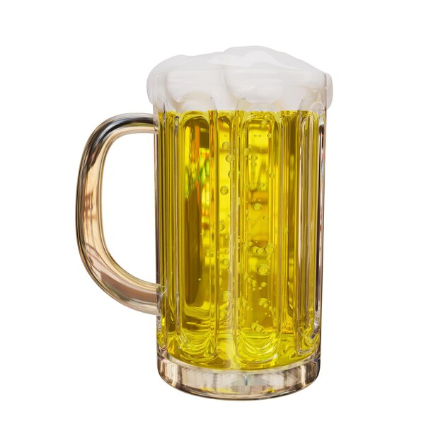 Ilustração 3D do Oktoberfest