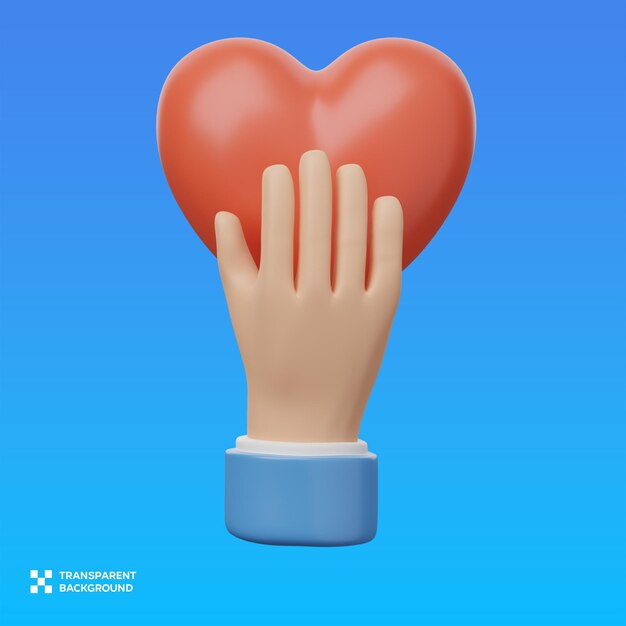 Ilustração 3D do PSD Pledge