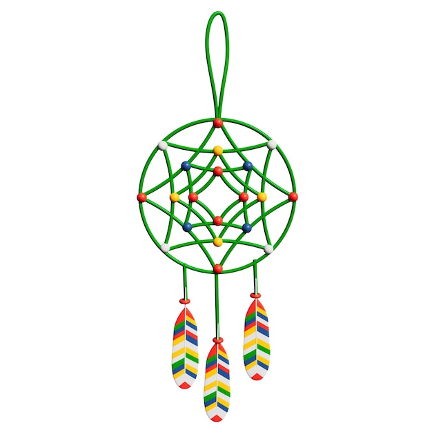 Ilustração 3D dos elementos da África