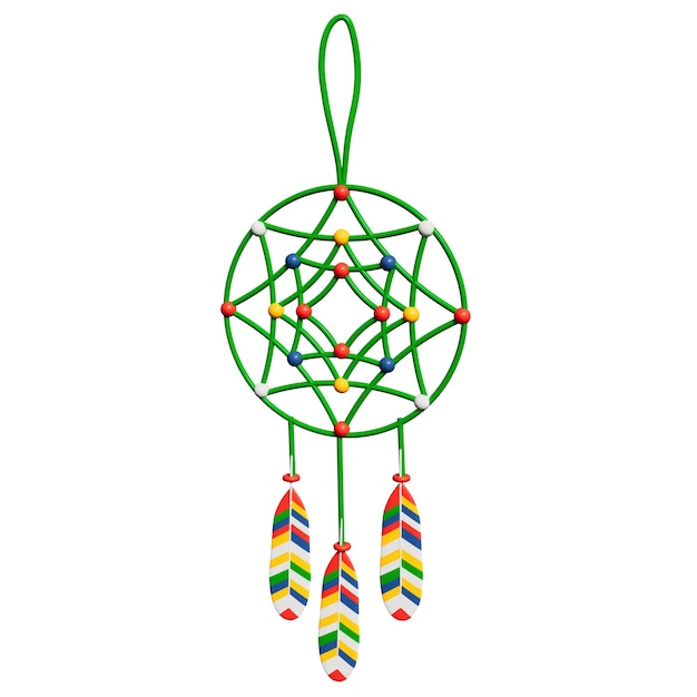 Ilustração 3D dos elementos da África