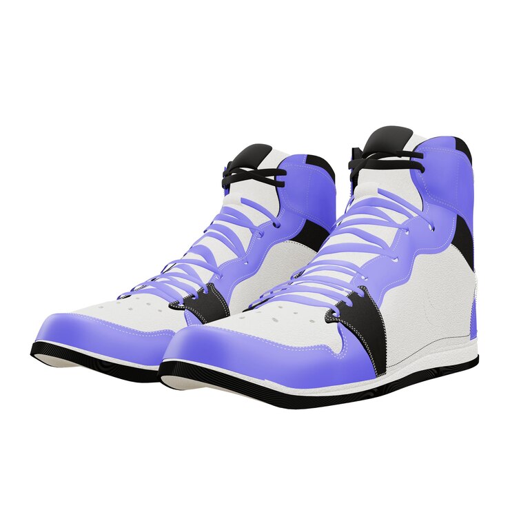PSD ilustração 3d no ícone de sapatos de basquete