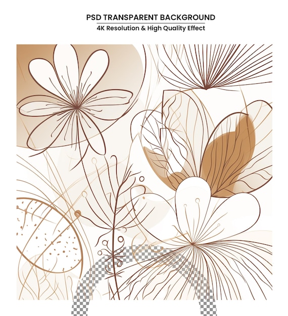 ilustração de arte vetorial plana de buquê de flores