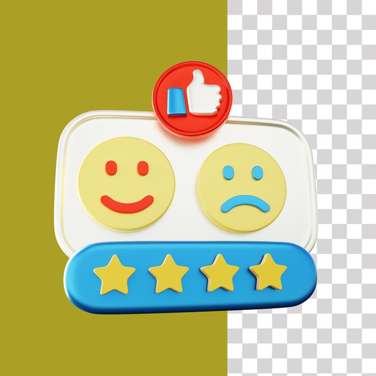 PSD ilustração de classificação 3d