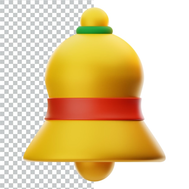 Ilustração de design de renderização de ícones 3D de Natal 3D