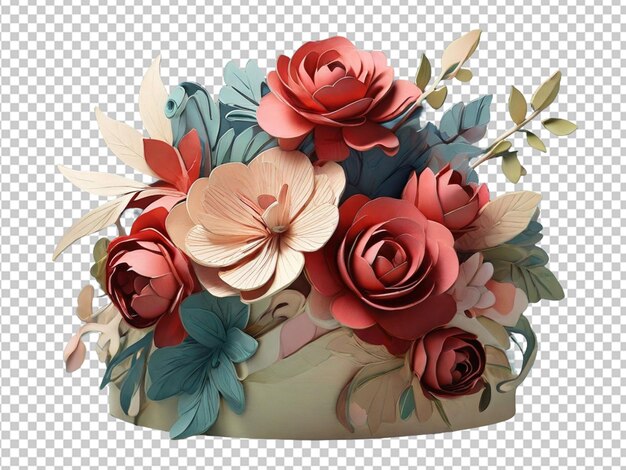 Ilustração de flores png