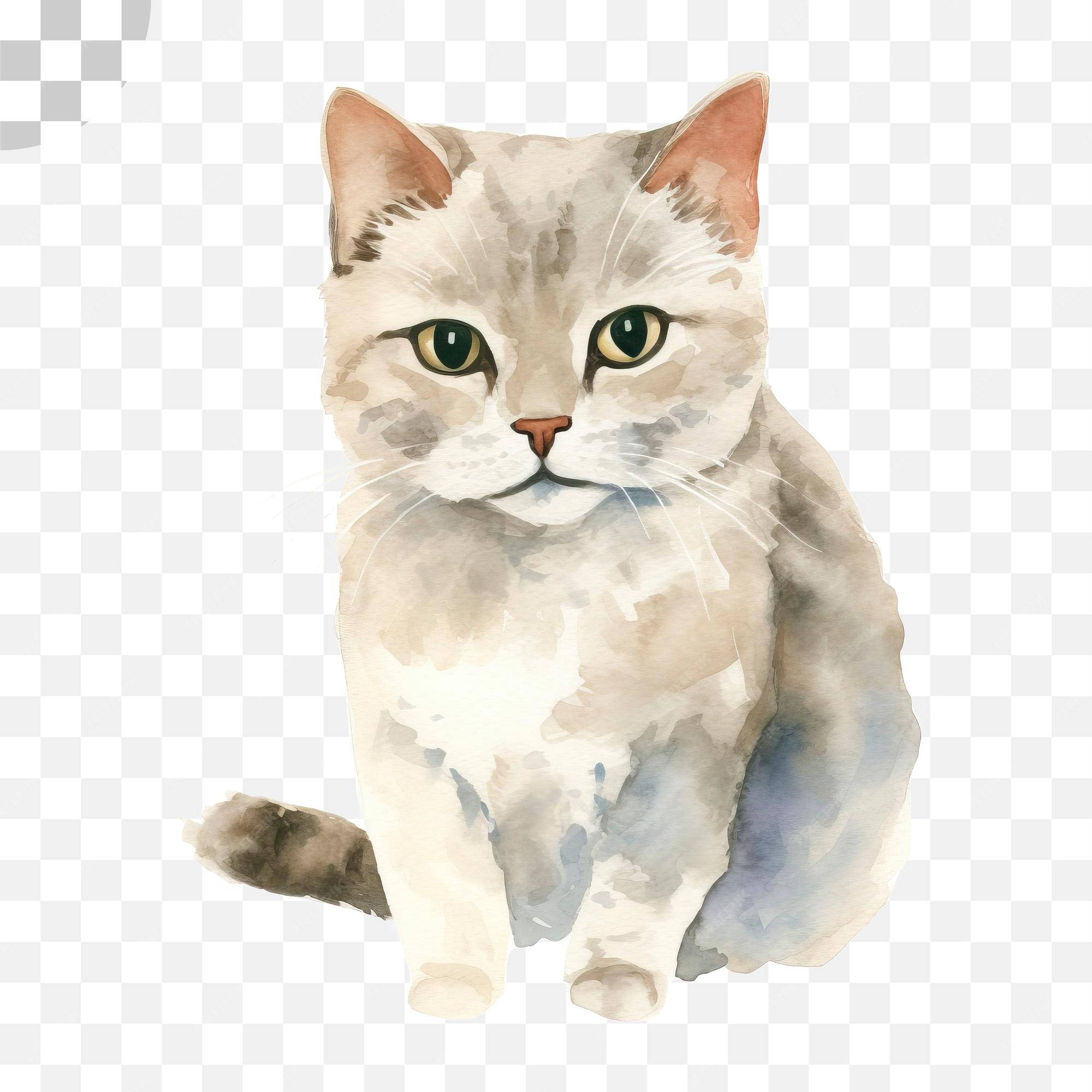 Imagens Gato Desenho PNG e Vetor, com Fundo Transparente Para Download  Grátis