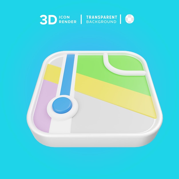 PSD ilustração de ícone 3d