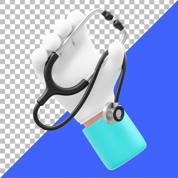 Ilustração de ícone de trabalho 3D