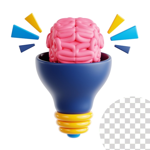 Ilustração de ideia 3D