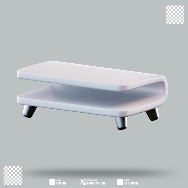 Ilustração de lâmpada de mesa 3D 2