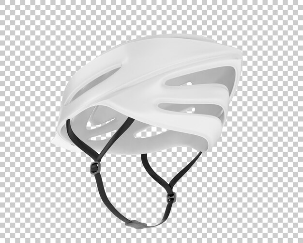 PSD ilustração de renderização 3d de capacete de bicicleta isolado no fundo