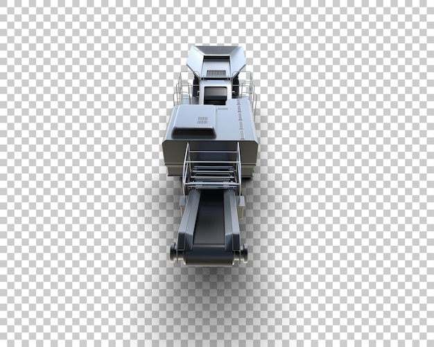 PSD ilustração de renderização 3d de fundo isolada em planador frio
