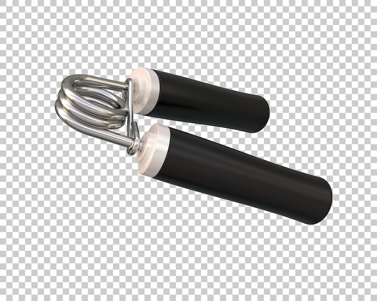 PSD ilustração de renderização 3d de uma pinça de mão isolada no fundo