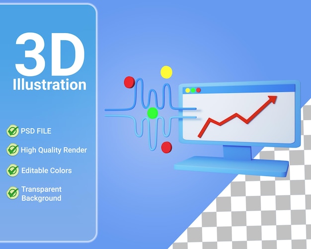 Ilustração de ware de máquina virtual, ícone de vmware 3d 3d isolado