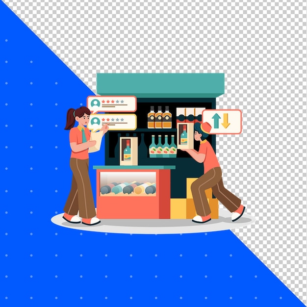 Ilustração desenhada à mão vetor plano PNG fundo transparente