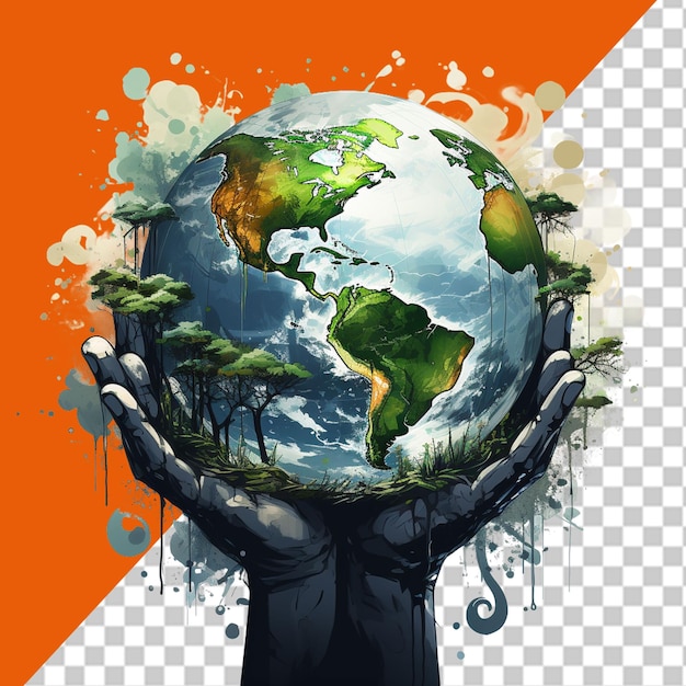 Ilustração do planeta terra png