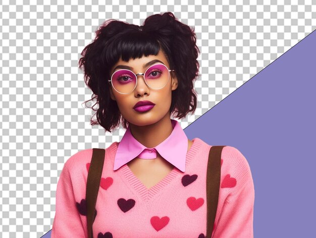 PSD ilustração fashionista png