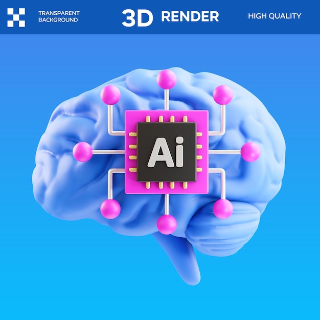 Ilustração PSD ai 3D
