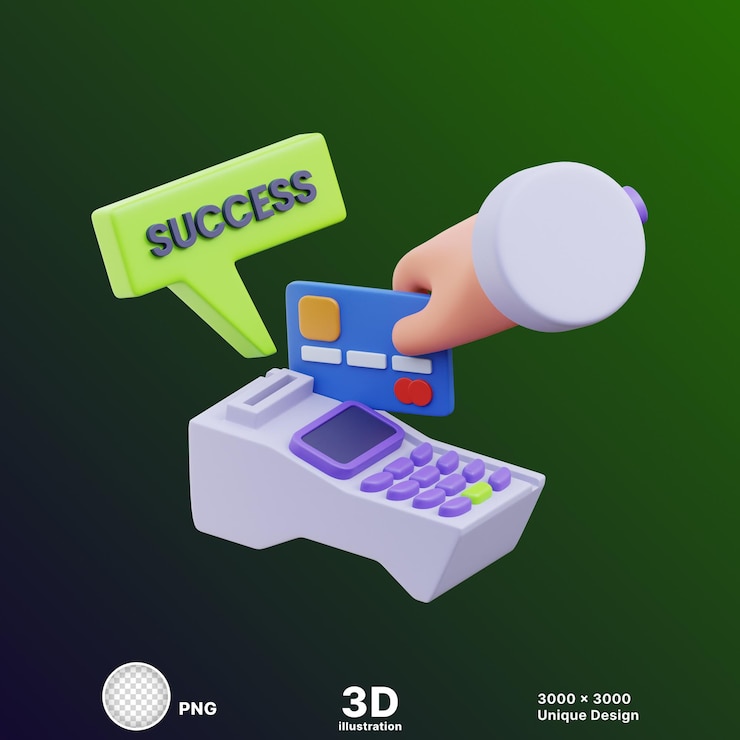 PSD ilustración 3d de un activo monetario digital de dinero en dólares para la factura de pago en un fondo transparente