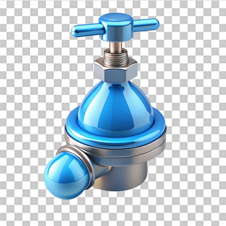 PSD ilustración 3d de ahorro de agua aislada sobre un fondo transparente