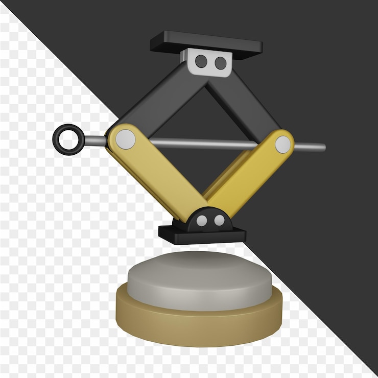 PSD ilustración 3d de automóviles