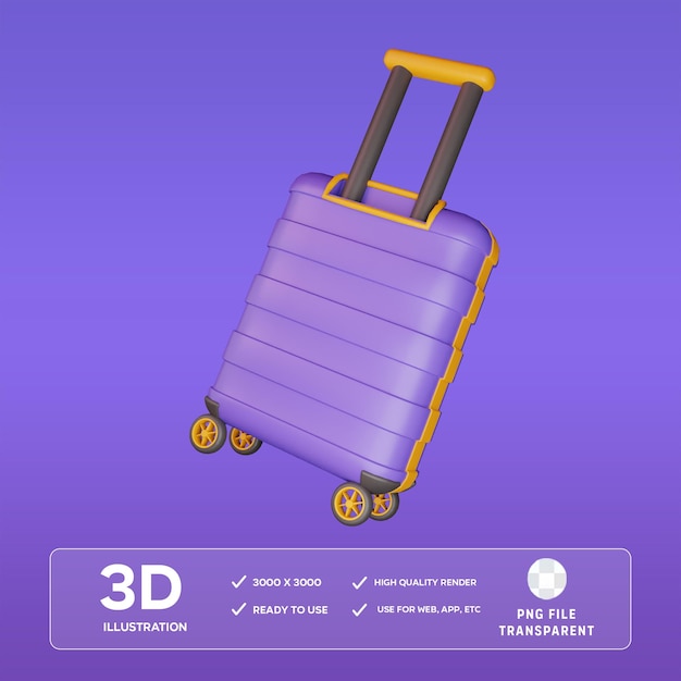 Ilustración 3D de la caja de traje PSD