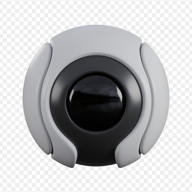 PSD ilustración en 3d de la cámara 360