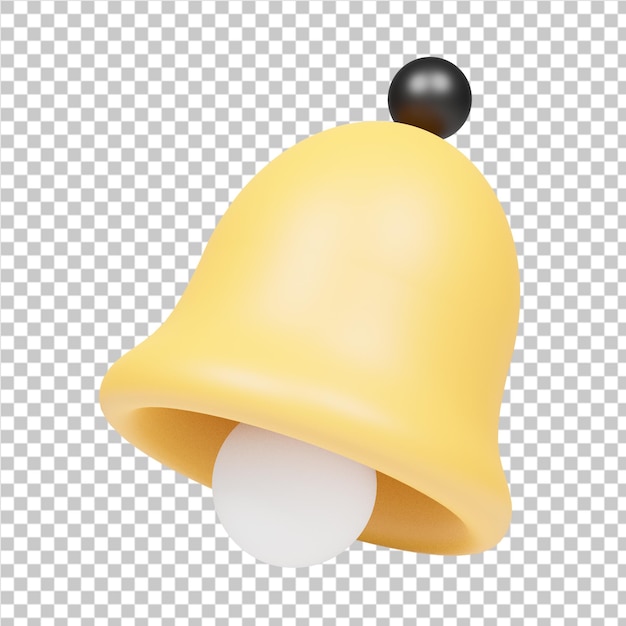 Ilustración 3D de campana