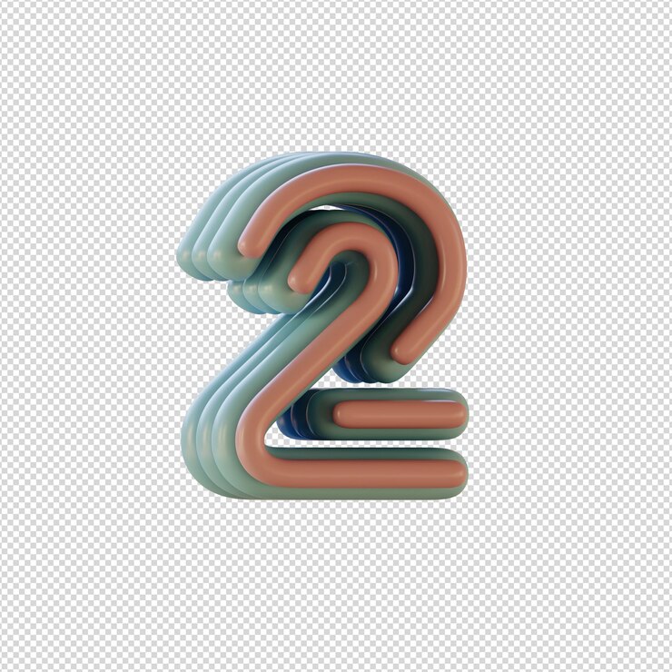 PSD ilustración 3d de caracteres alfabéticos en estilo disco