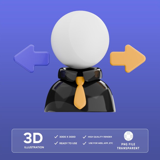 Ilustración 3D de la carrera de PSD