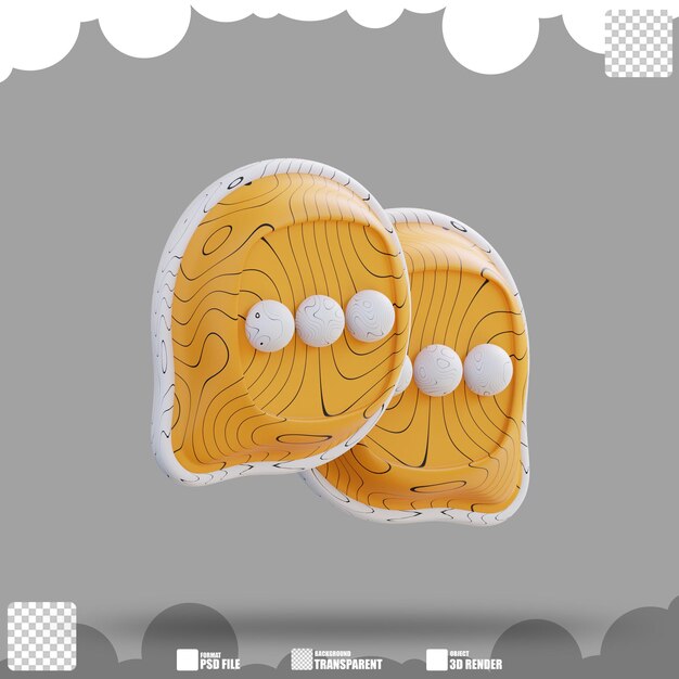 Ilustración 3d de chat de negocios 2