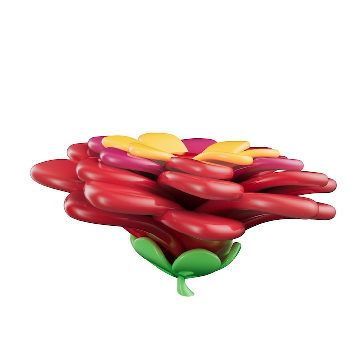 PSD ilustración en 3d de cinco de mayo