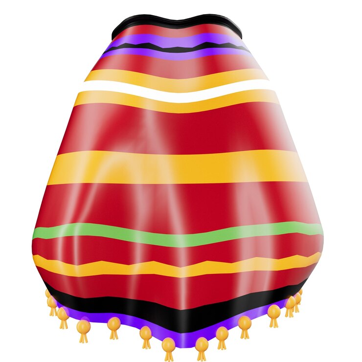 PSD ilustración en 3d de cinco de mayo