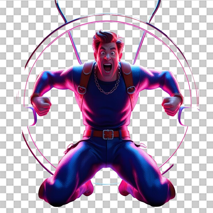 PSD ilustración 3d del cinturón de pantalones diseñada con imágenes realistas para aplicaciones creativas y profesionales