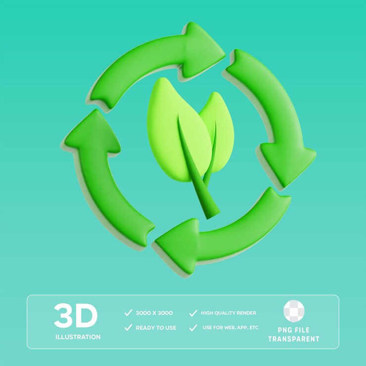 Ilustración 3D de conservación de PSD