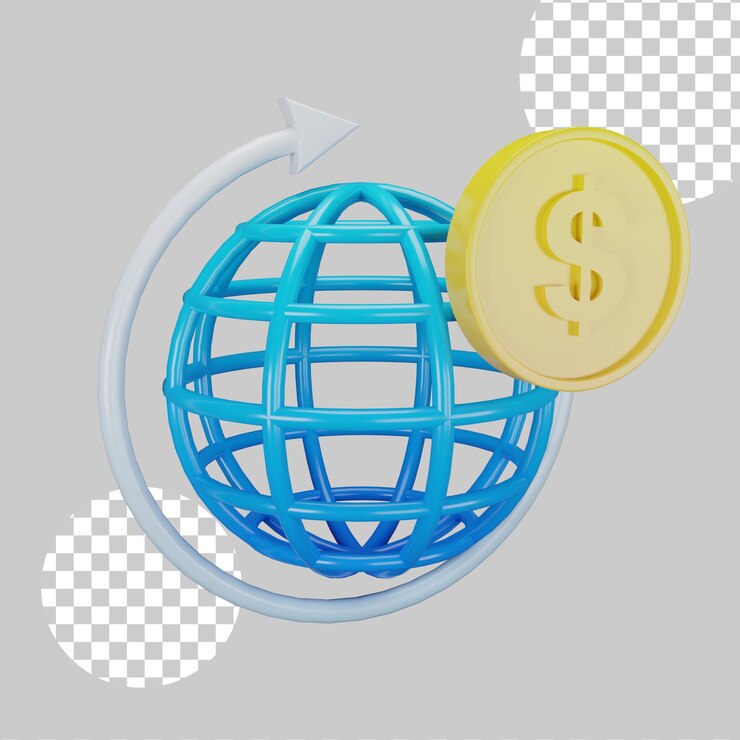 PSD ilustración 3d de la corporación
