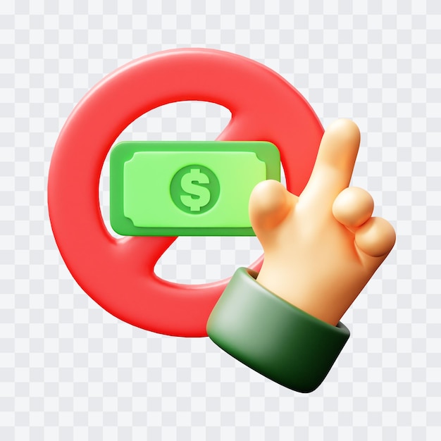 Ilustración 3D sin corrupción