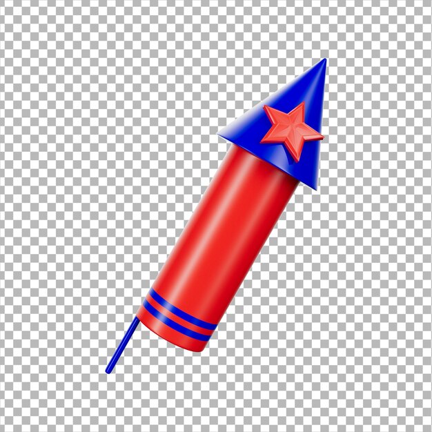 Ilustración 3D del Día de los Caídos